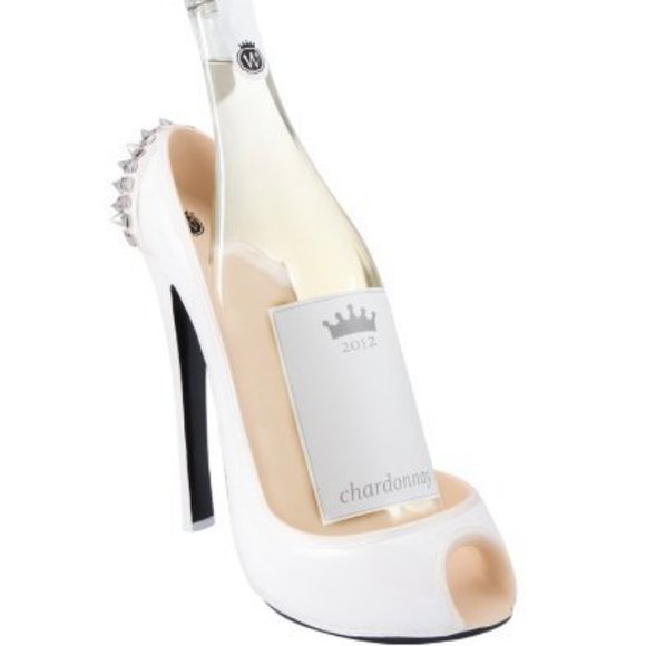 Wild Eye Designs Other Ultra Glamorous White Stiletto Wine Bottle